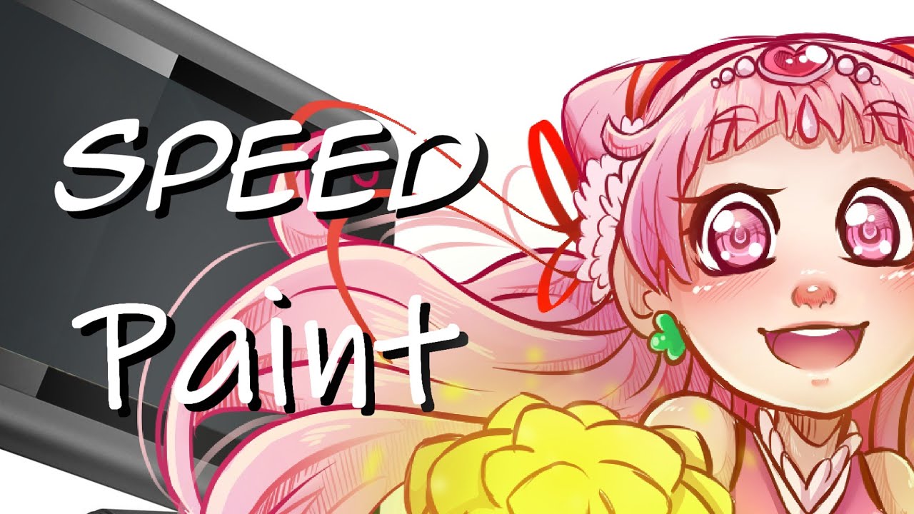 [SPEEDPAINT] - Cure Yell - プリキュア - Hugtto Precure! - Snorly art FANART#3