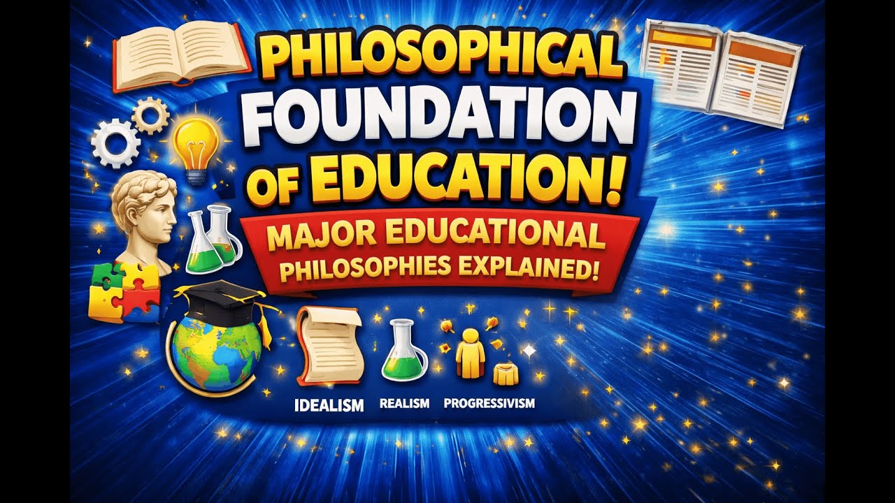PHILOSOPHICAL FOUNDATION OF EDUCATION