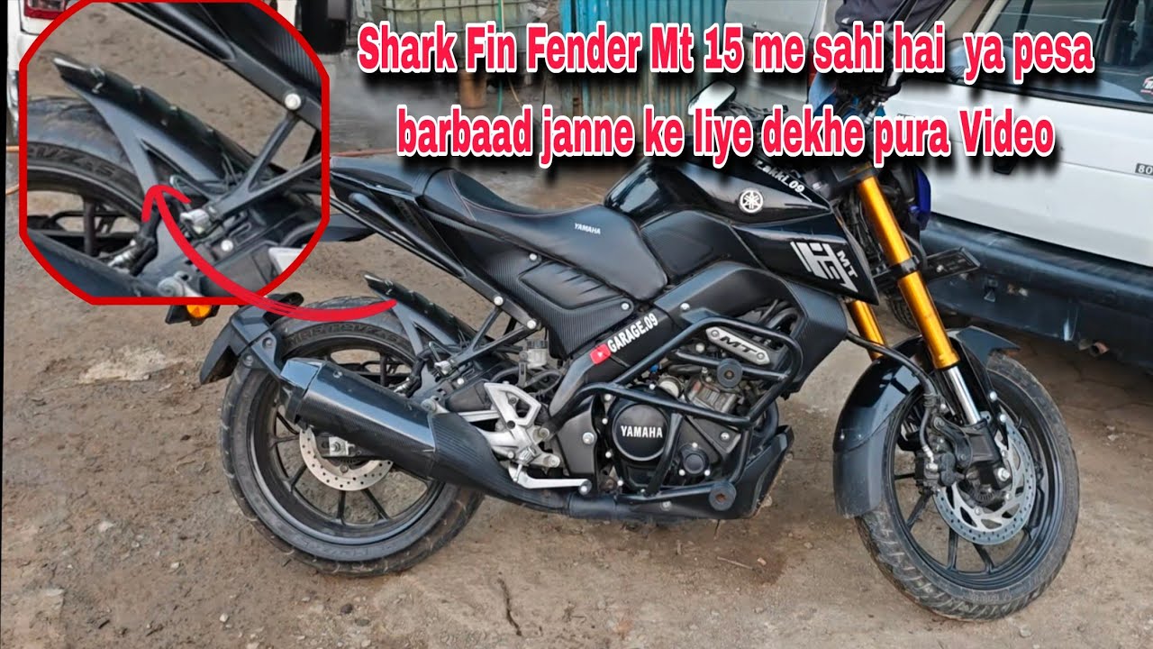 Shark Fin Fender Mt 15 me sahi hai ya pesa barbaad hai janne ke liye dekhe pura Video