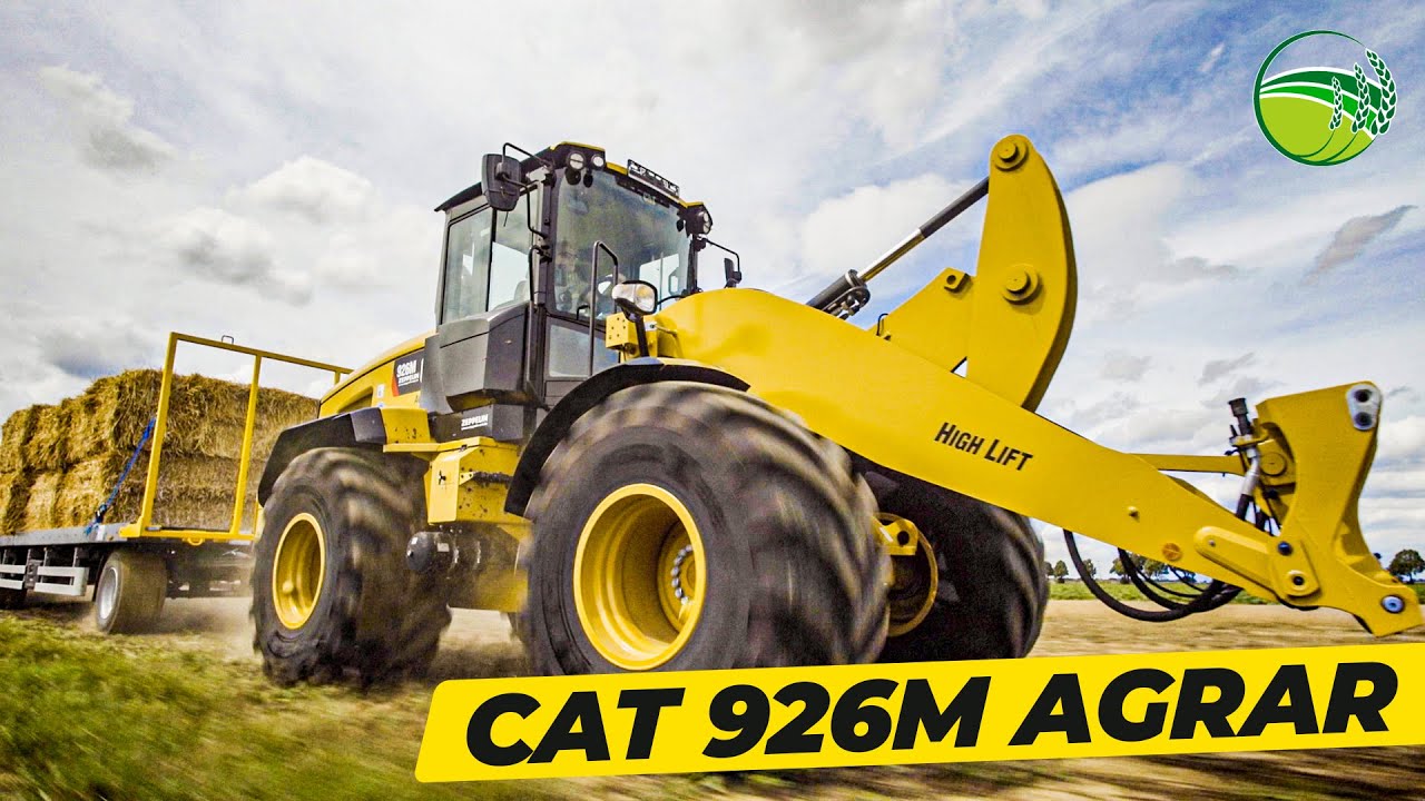 CAT 926M Agrar | Radlader mit Anhängerkupplung für die Landwirtschaft