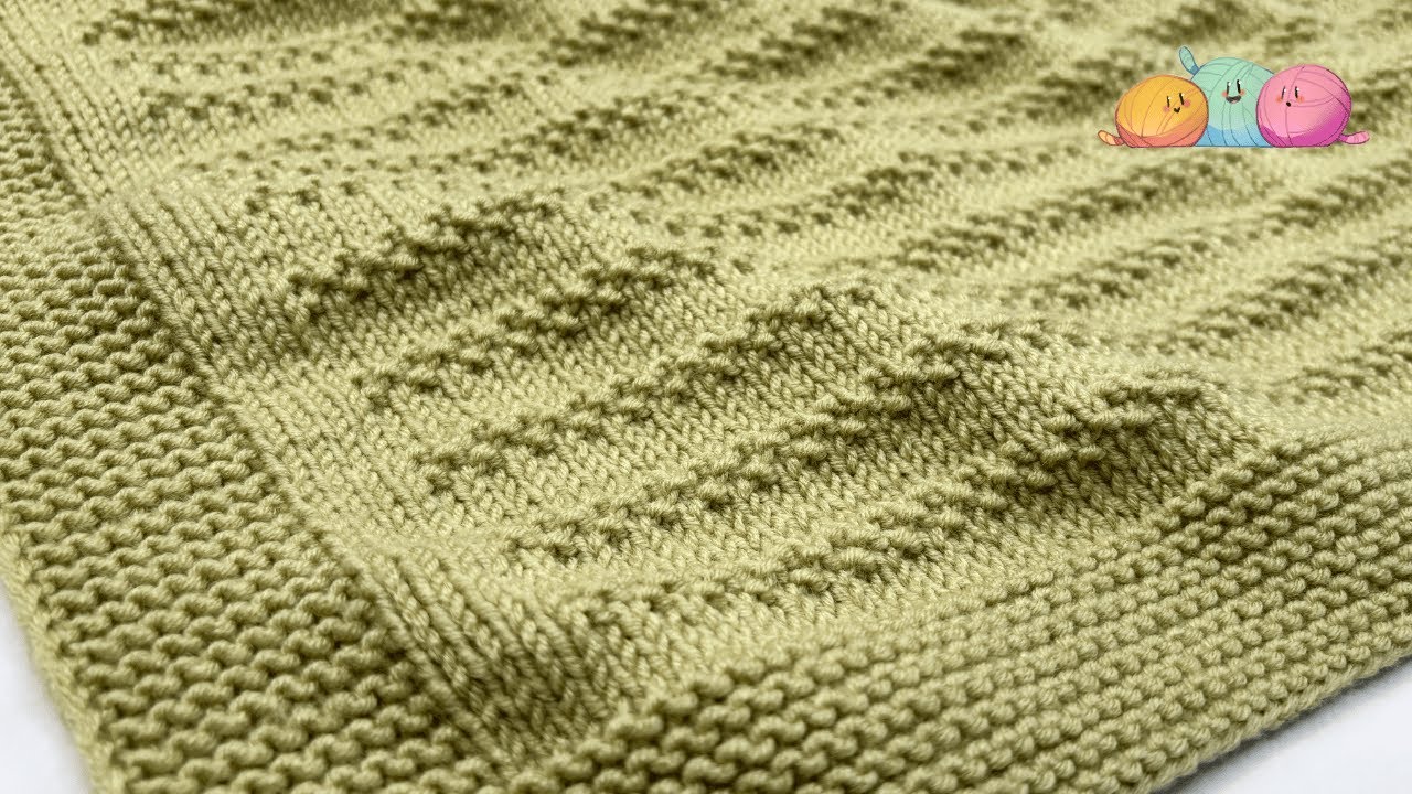 How to Knit the Felix Baby Blanket