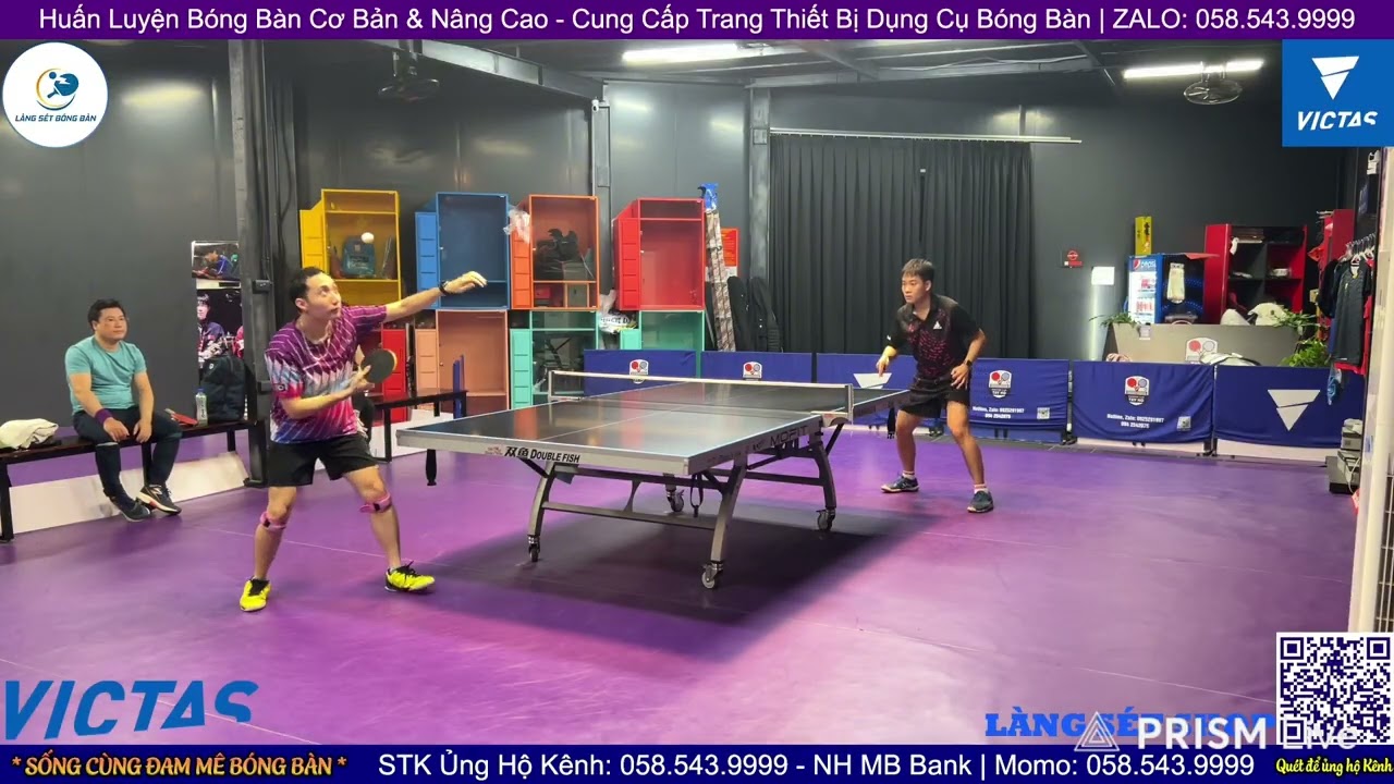 Tú Làng Sét (Anti ABS) vs Cao Thủ Hạng A (Long Vũ) | Chuyên Án Hàng Ngày Tại Ping Pong Tây Hồ 2026