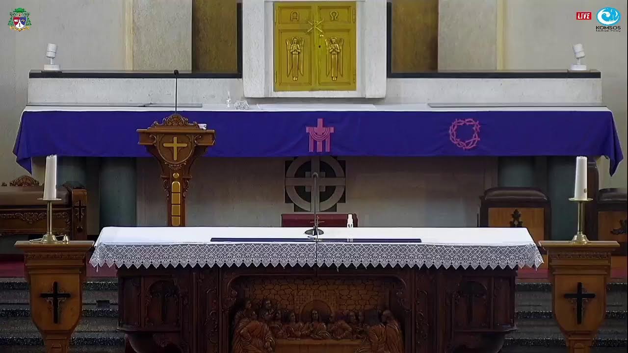 Misa Harian Jumat, 13 Maret 2026 pk. 05.30 WIB - PEKAN III PRAPASKAH