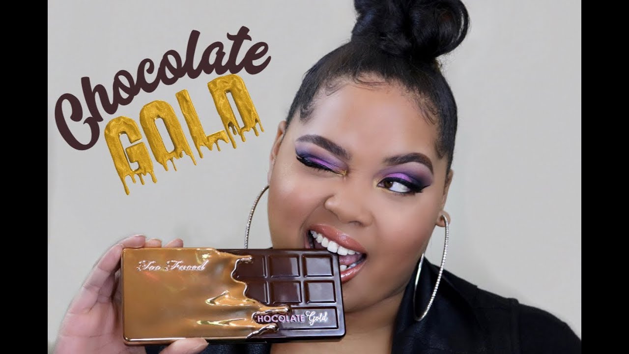 Too Faced Chocolate Gold Palette Review + Swatches + Tutorial | KelseeBrianaJai