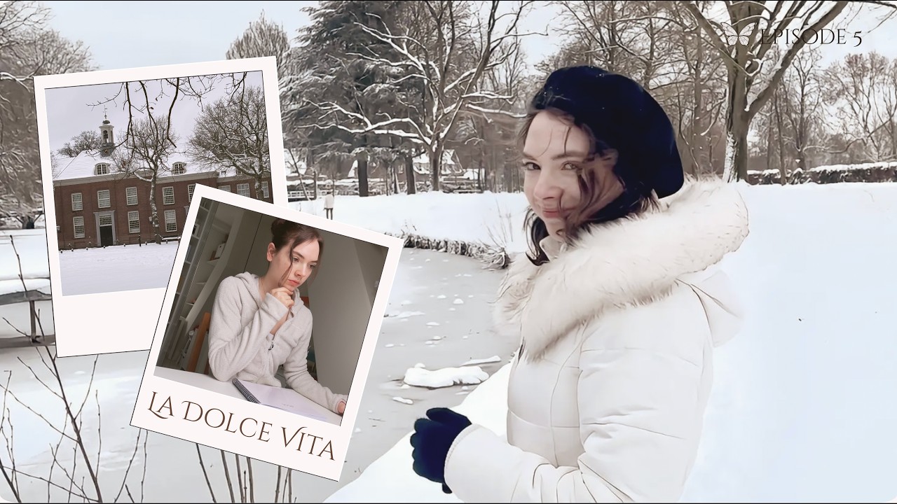 Life Unfiltered | Snowy days, Working, Gap year, Cooking ❄️🤍☕️