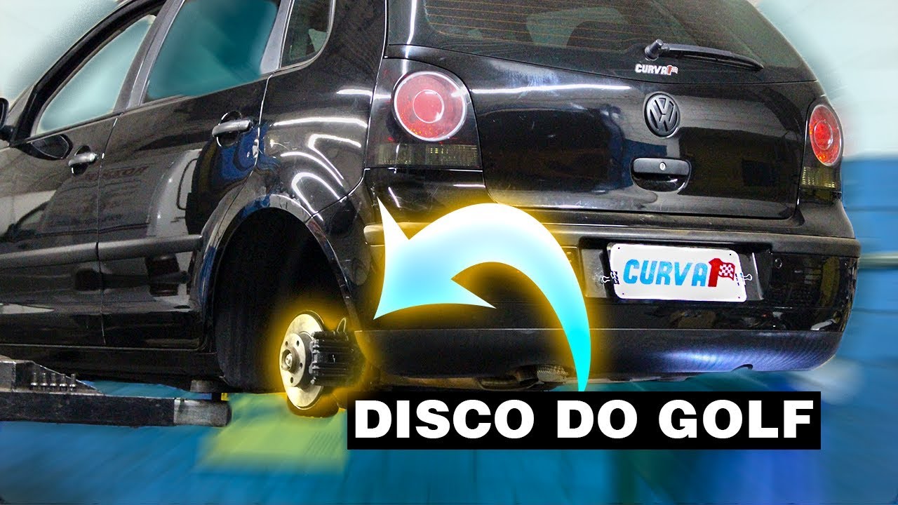 ADAPTAÇÃO DOS DISCOS DE FREIO DO GOLF NO POLO