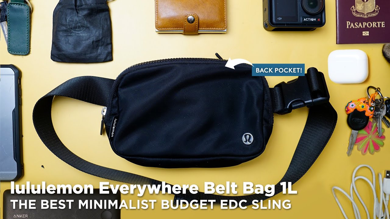 Сумка на пояс lululemon Everywhere Belt Bag 1L: Лучший бюджетный вариант для повседневного исполь...