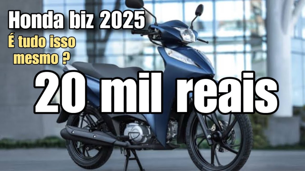 Nova Honda biz 2025 oque mudou? minhas observações de dono .