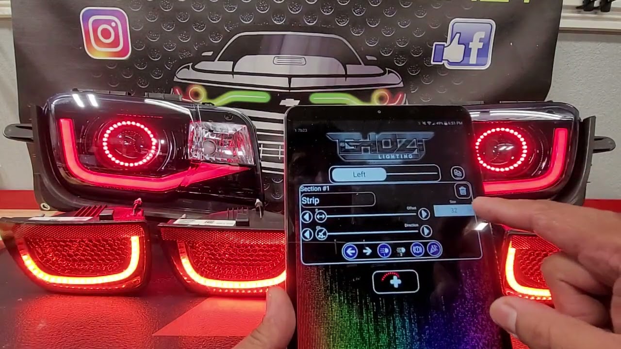 2010-2013 Camaro dual BlueGhozt Setup