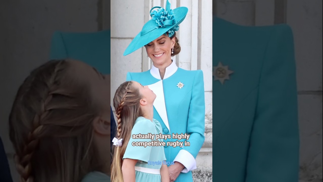 Кейт Миддлтон раскрыла тайное увлечение Шарлотты#royal#royalfamily#katemiddleton#kate