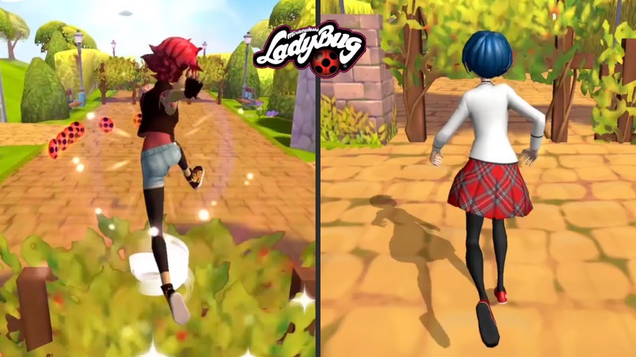 Miraculous Ladybug & Cat Noi‪r 🐞 NEW HEROES BATTLE RUN: ALIX KUBDEL VS KAGAMI!