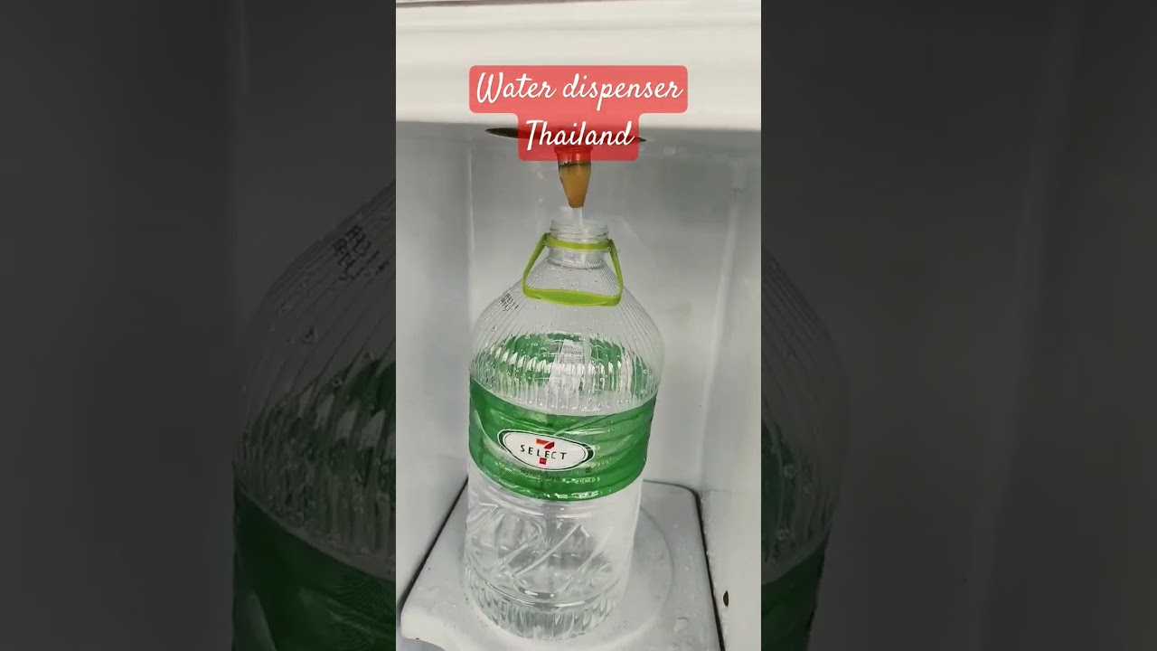 clean drinking water dispenser thailand | 1 baht per liter #thailand
