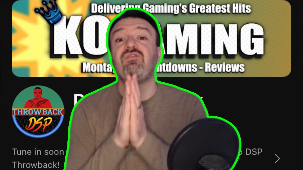 DSP's Big Announcement Is... Another Rebranded Channel To Make Money And He Begs 🙏🙏🙏