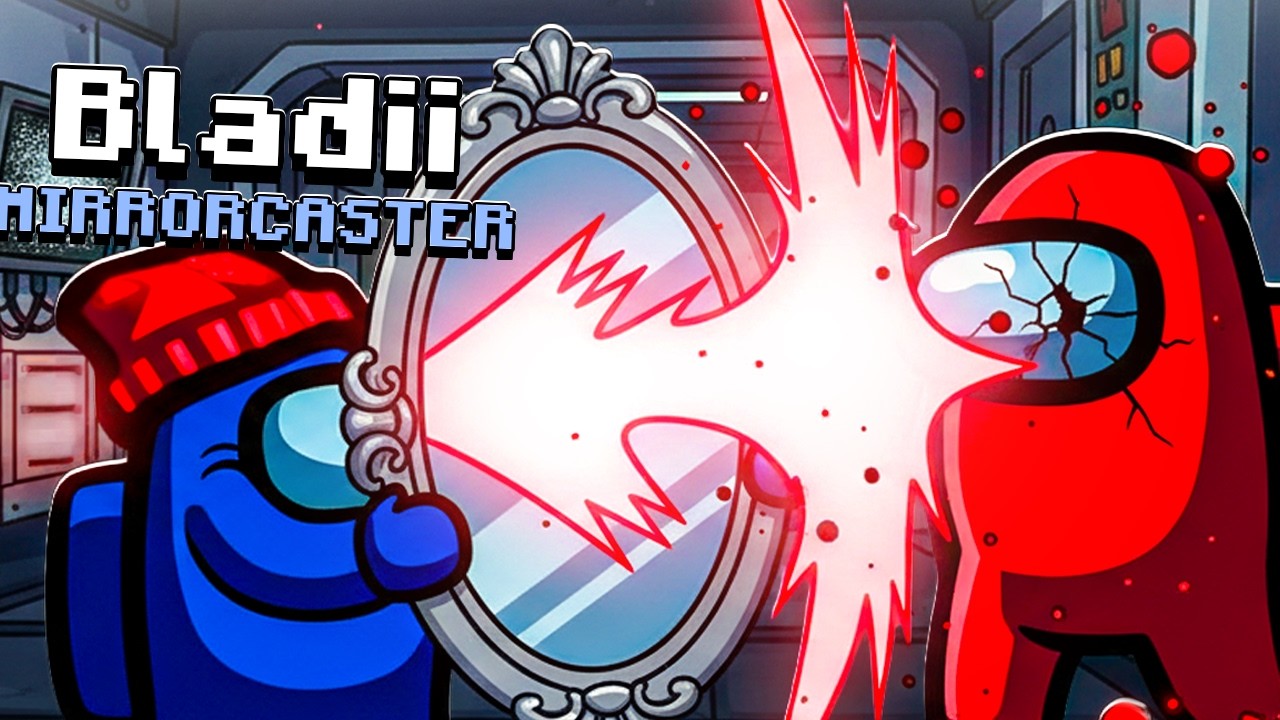 Testuję NOWĄ ROLĘ MIRRORCASTER *Mogę Przejmować ATAKI IMPOSTORÓW* w AMONG US!!!