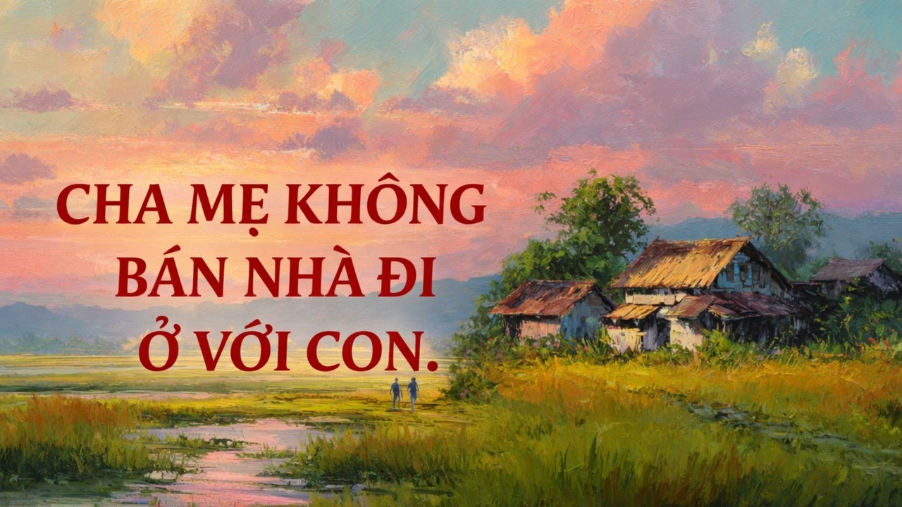 CHA MẸ KHÔNG BÁN NHÀ ĐI Ở VỚI CON