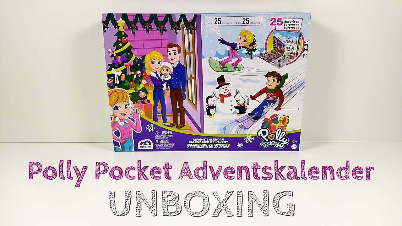 Polly Pocket Adventskalender | UNBOXING