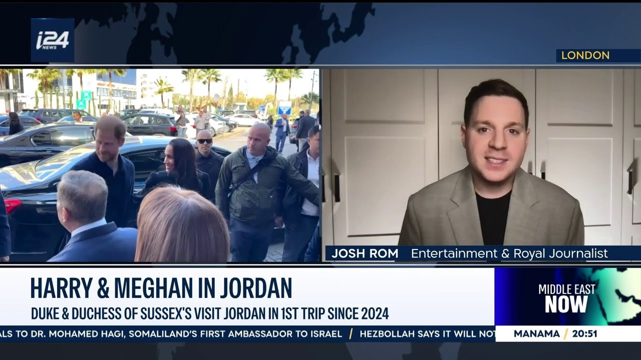 Harry & Meghan visit Jordan in 1st trip since 2024