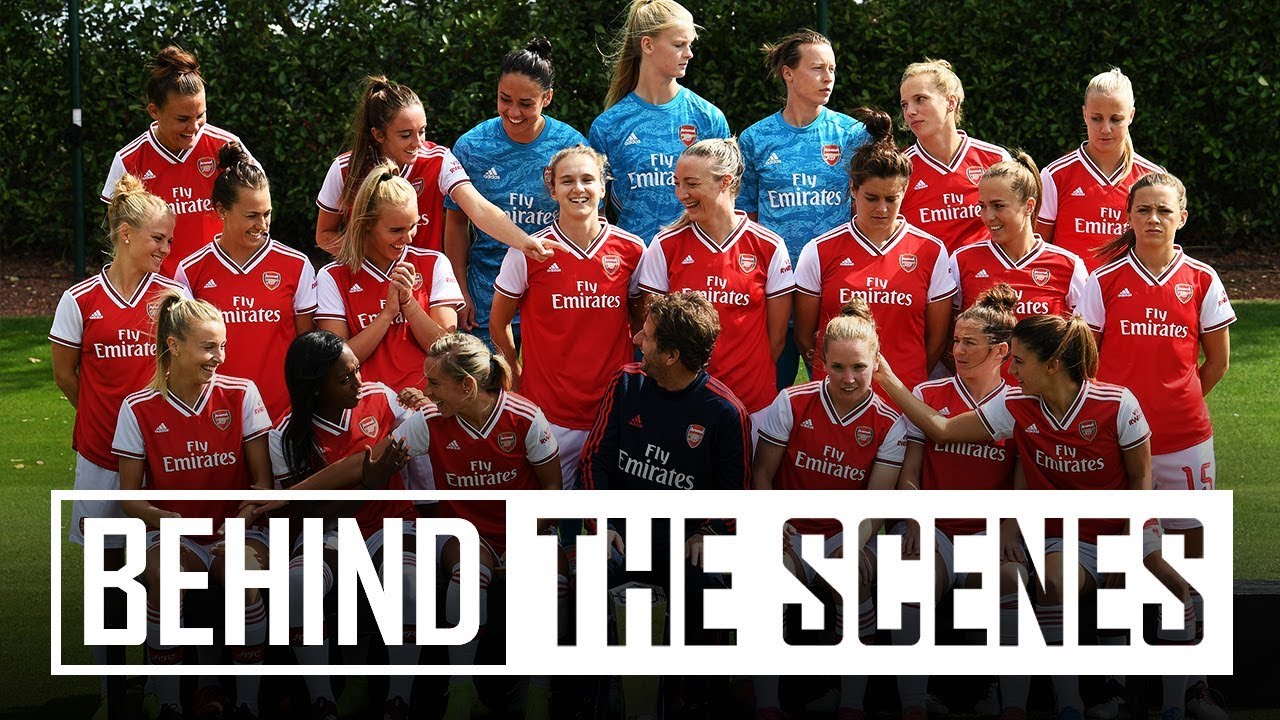 BEHIND THE SCENES | Arsenal Women 2019/20 photocall day