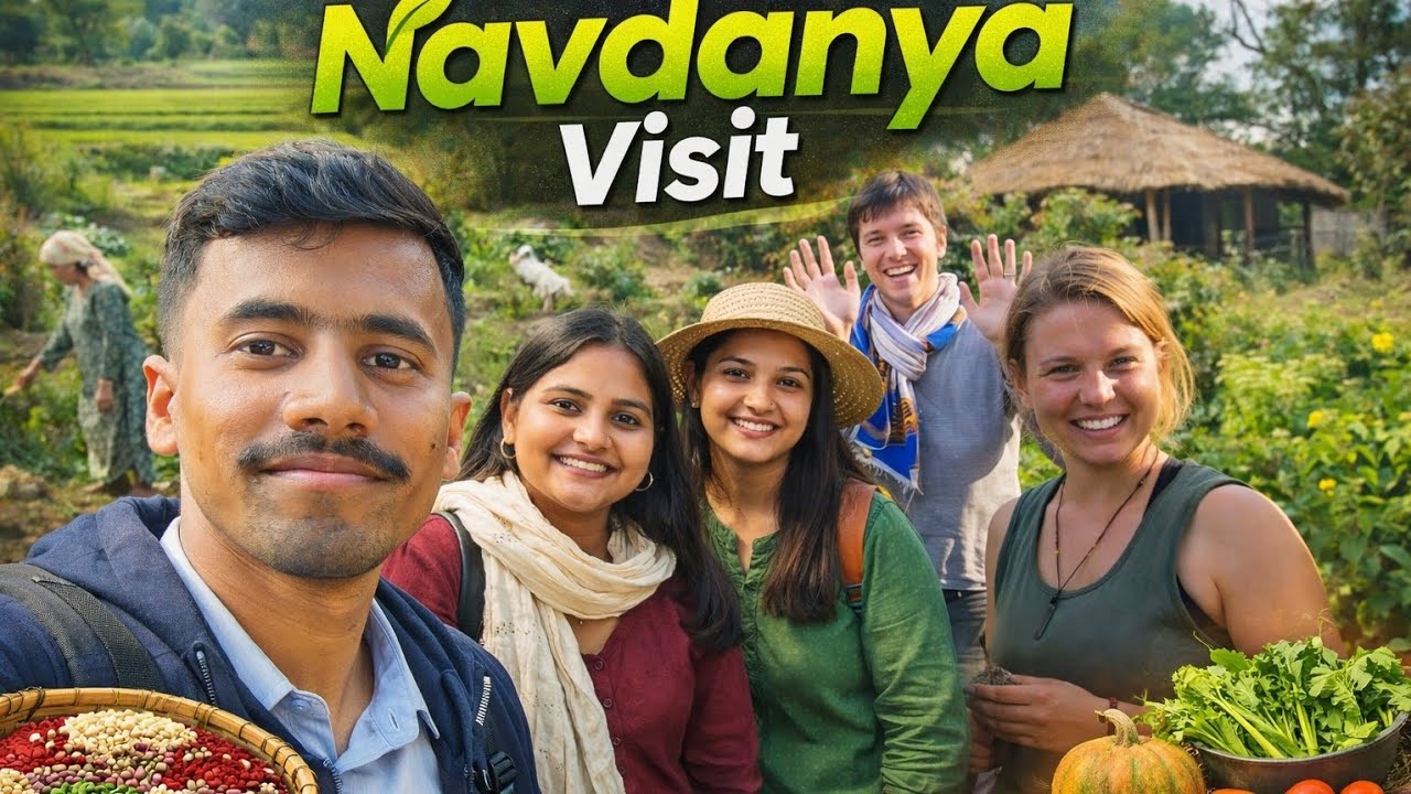 Navdanya Visit | Organic Farming | College Educational Tour Vlog #trendingvideo #viralvideo 