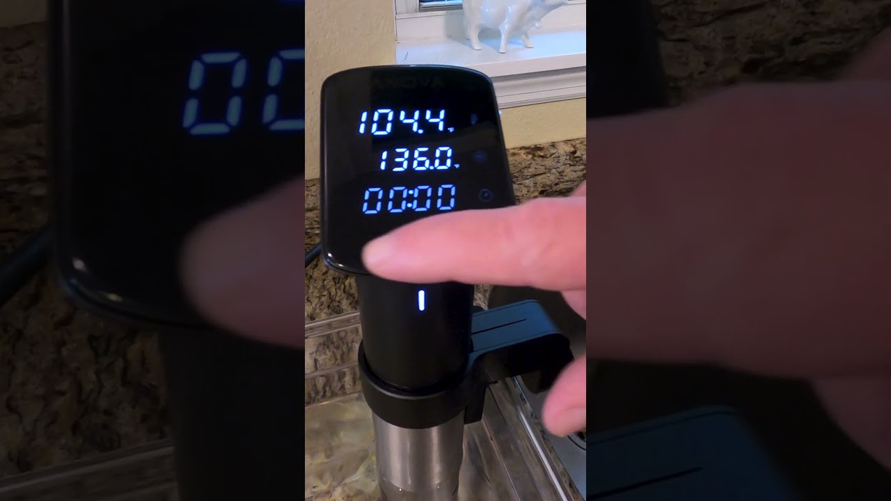 Using the Anova Pro to cook Lemon Pepper Pork Loin.