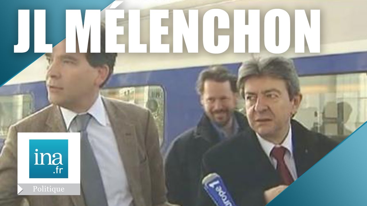 Jean-Luc Mélenchon et Arnaud Montebourg en campagne à Dole | Archive INA