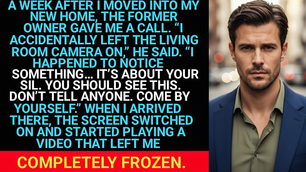 A Week After I Moved Into My New Home, The Former Owner Gave Me A Call. “I Accidentally Left The...