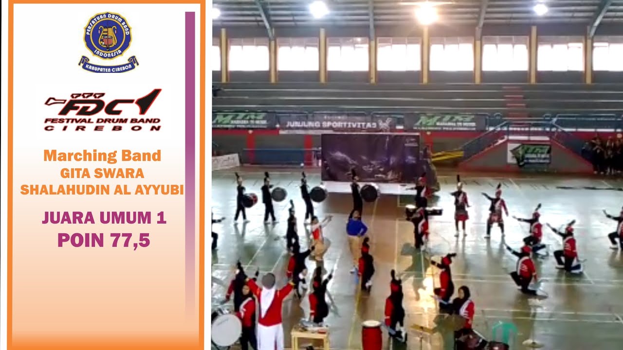 juara umum satu Gita Swara Shalahudin Al Ayyubi - MTs Negeri 4 Cirebon