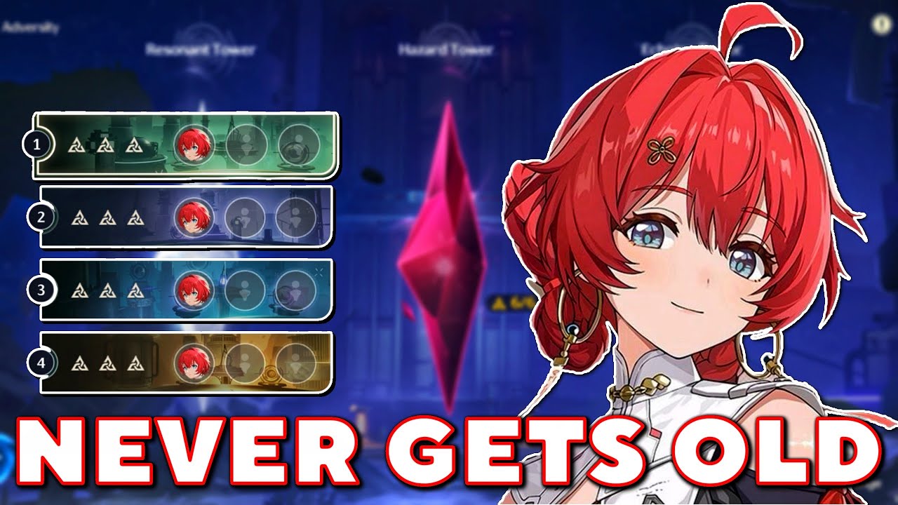 Danjin Solo With A 4Star Sword | Tower Of Adversity 3.1 | Wuthering Waves