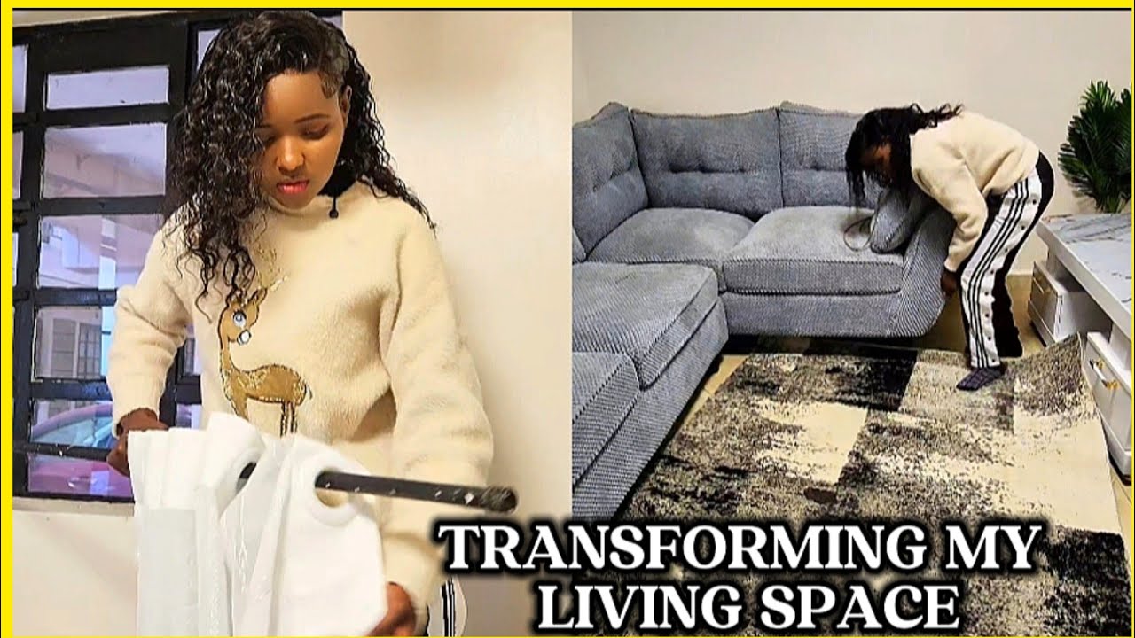 Finally!😍👌TRANSFORMING MY LIVING ROOM Space.... Full Makeover Coming/ Luciana Creative 