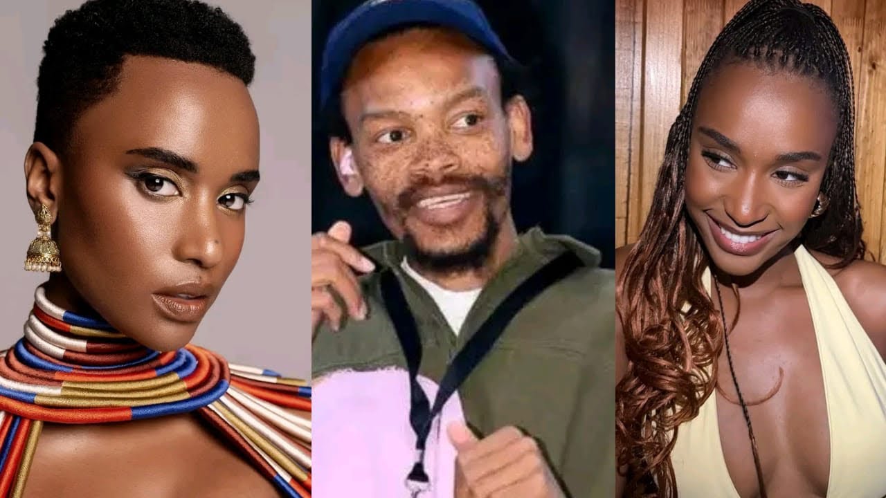 Свадебный образ, вызвавший споры в интернете: Нота Балойи против Зозибини Тунзи.