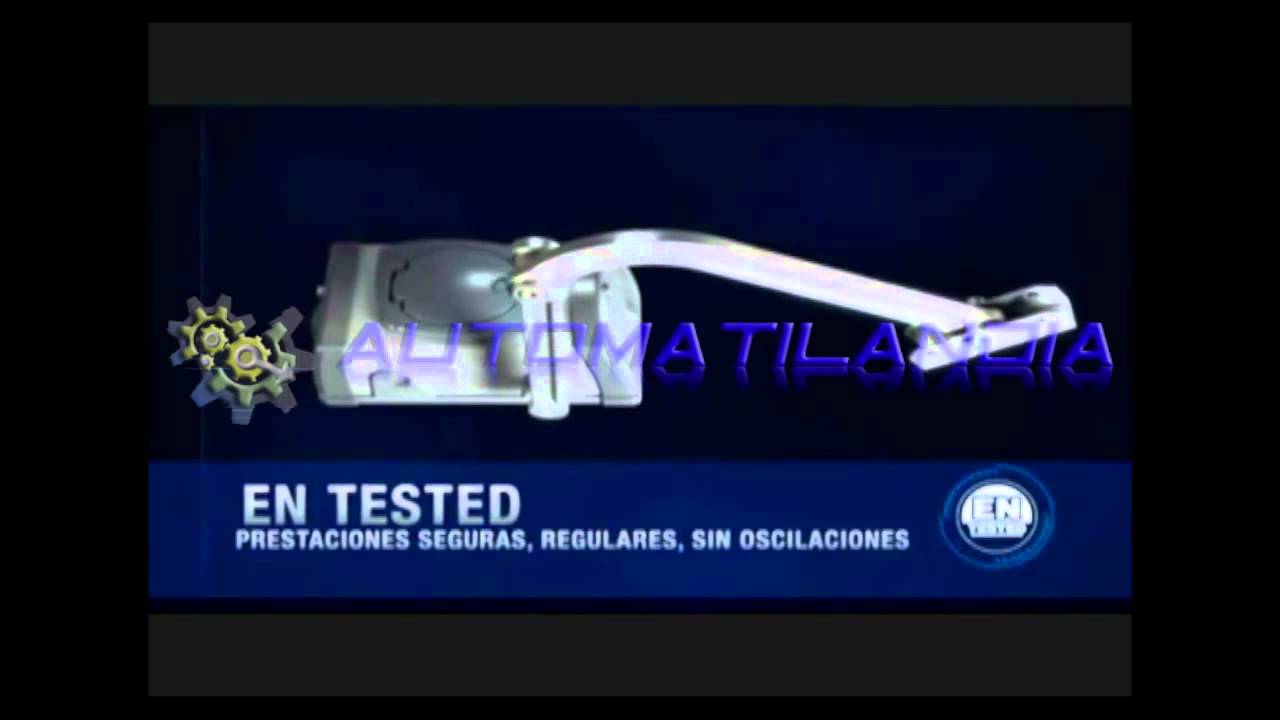 011b Motores automáticos para puertas abatibles o batientes de brazo