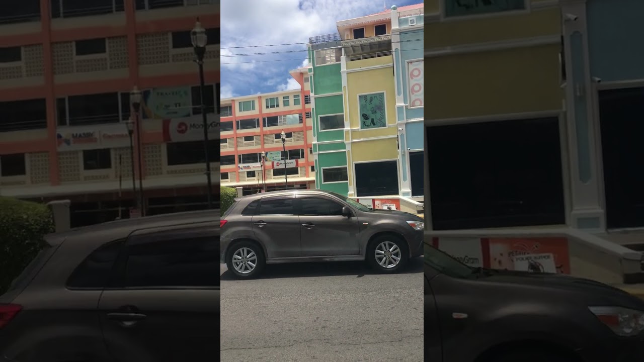 JQ Mall and Baywalk Mall in Easter Monday in Rodney Bay St Lucia Caribbean - Monday of the Angel