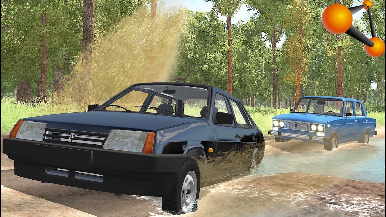 БИТВА ТАЗОВ С Грузом - BeamNg Drive