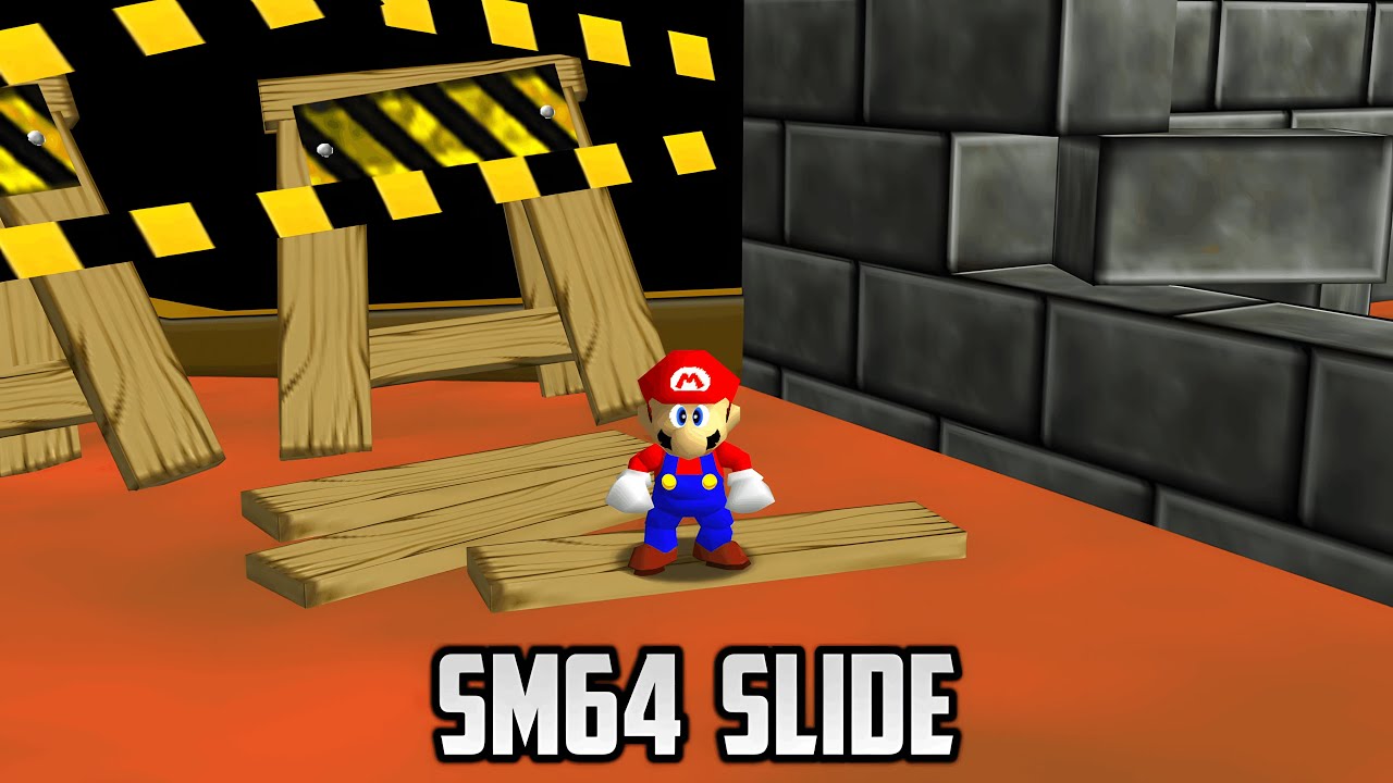 ⭐ Super Mario 64 - SM64 Slide