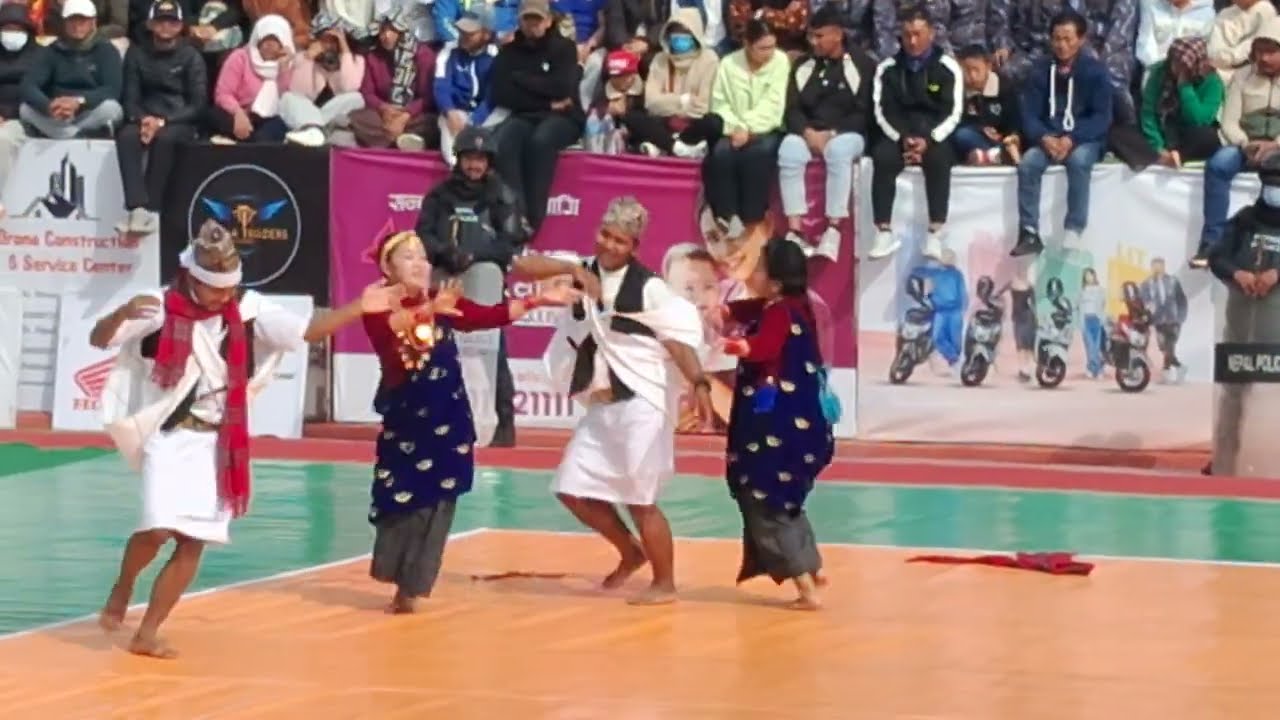 कौडा नृत्य गर्दै कलाकारहरु ll टाइगर कप भलिबल प्रतियोगिता #भलिबल #टाइगरकप #पोखरा #dance 