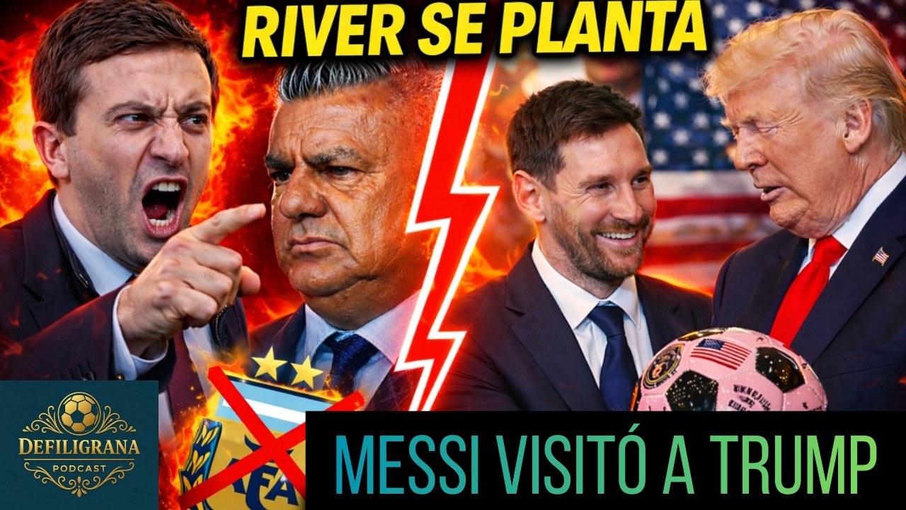 💣 Messi con Trump 🤝 y estalló la polémica | River Educa a la AFA 🏟️🔥 | Análisis Bover 