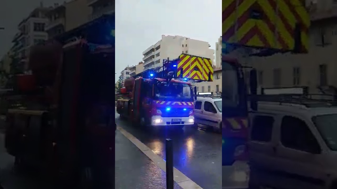 Mercedes EPC pompiers SDIS 06 , le mod&egrave;le Metz L32A du groupe autrichien Rosenbauer