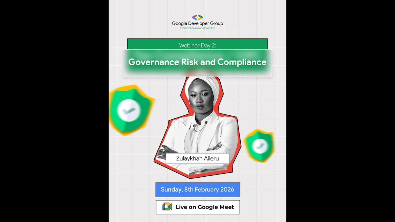 GDG OAU Tax Webinar Day 2: Tax Compliance, GRC & Product Showcases for Builders