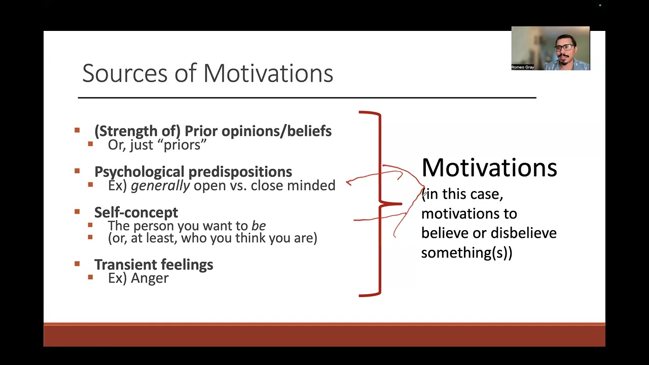 Information Processing Pt. 3: Motivated Reasoning (Pt. 1)