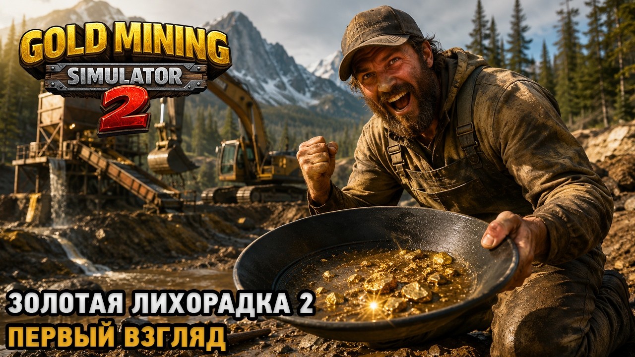 Gold Mining Simulator 2 # Золотая лихорадка ( первый взгляд )