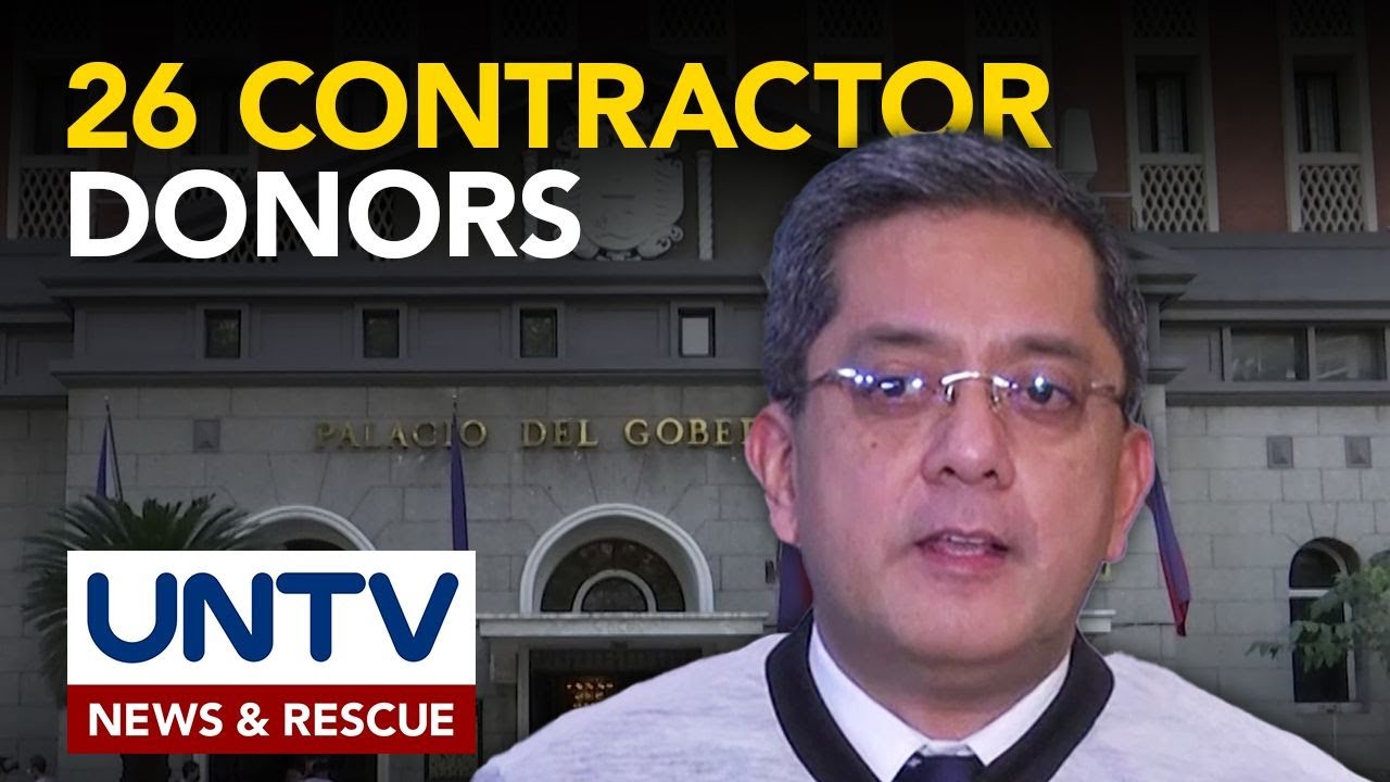 COMELEC: 26 kontraktor, nagbigay ng donasyon sa kandidato noong 2025 elections
