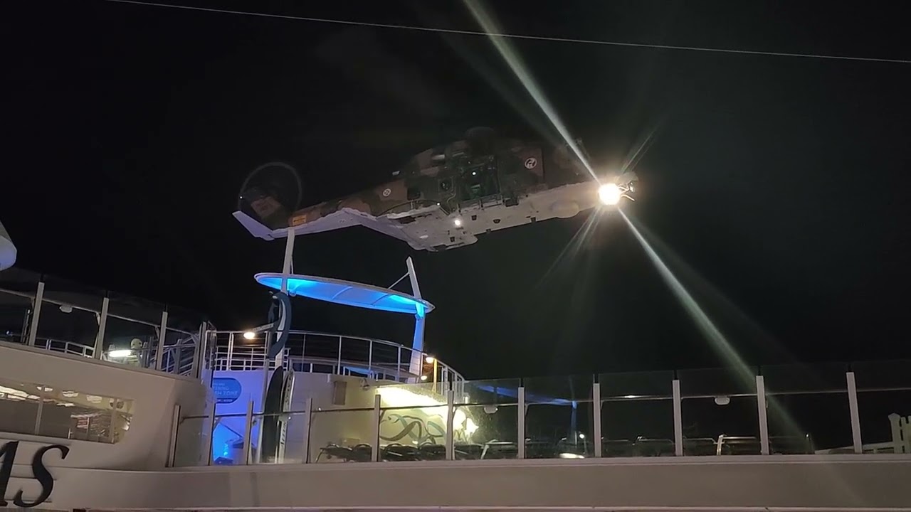 Rescue missions from the Atlantic crossover, the pilot was a champion.