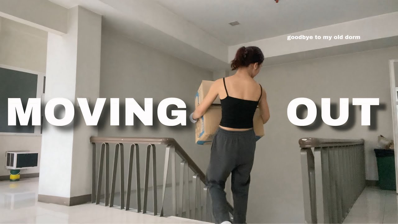 moving out to my college dorm| pack things with me📦