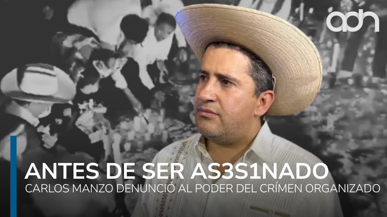 Carlos Manzo advirtió sobre el poder del crimen organizado en Michoacán, antes de ser as3sin4do