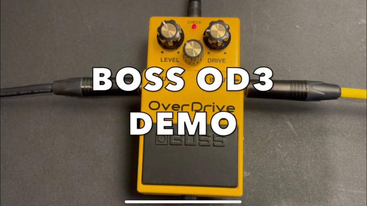 BOSS OD-3 DEMO 