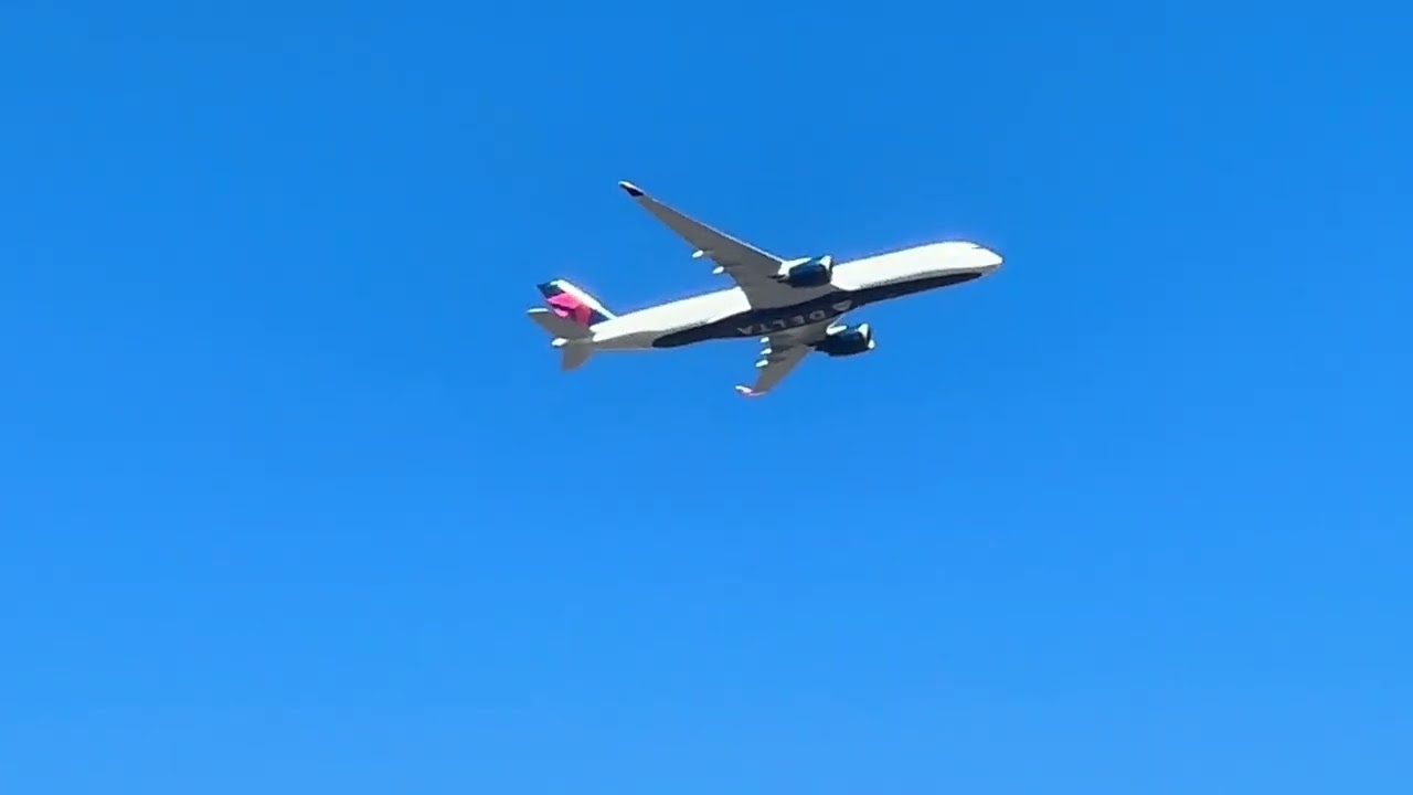 Delta A350-900 Sydney- Los Angeles #aviation #aviationlovers #planespotting #aviationdaily