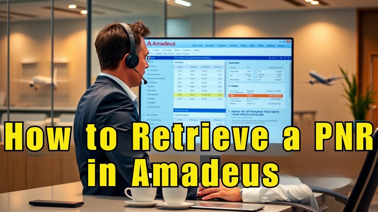 How to Retrieve a PNR in Amadeus | Quick Guide for Travel Agents