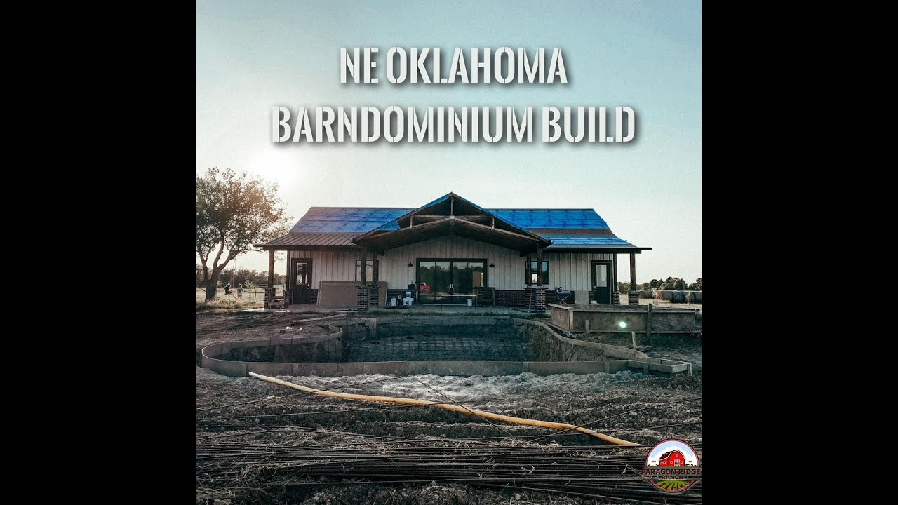 New Barndominium Home Tour in NE Oklahoma 60 x 30 Beautifully designed and Constructed Metal Home