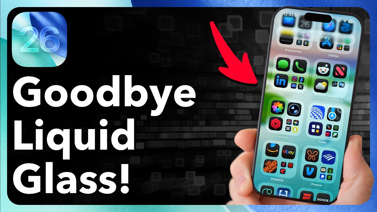 Прощай, жидкое стекло! (iOS 26.4)