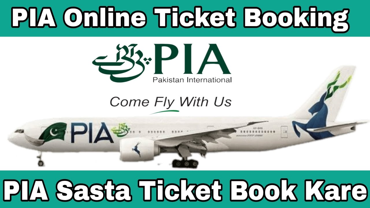 How To Book PIA Ticket Online PIA Ka Online Ticket Kaise Book Kare PIA Airline Online Ticket Booking